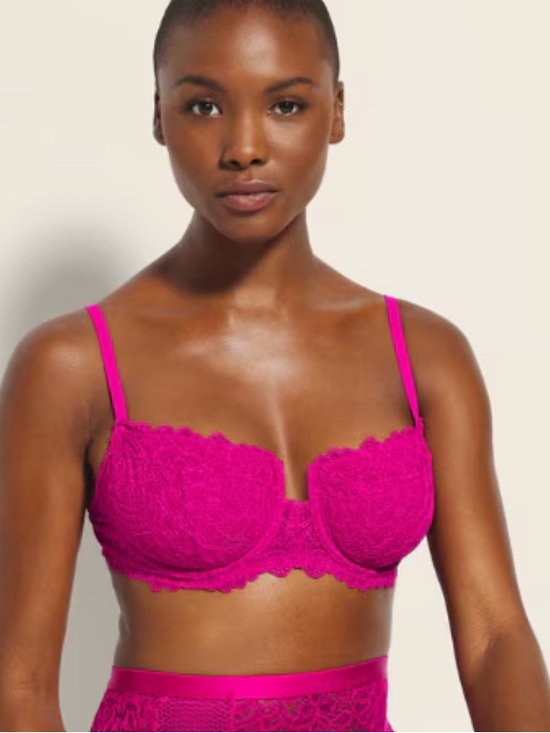 Soma Other - Unlined Lace Underwire Balconette Bra